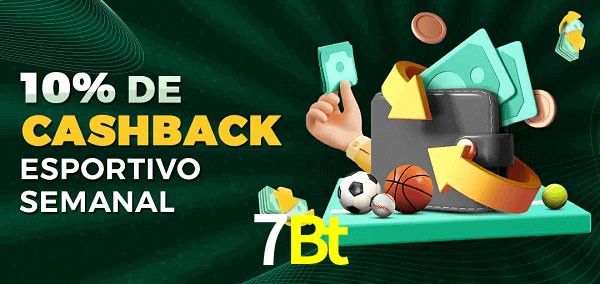 10% de bônus de cashback na 7Bt
